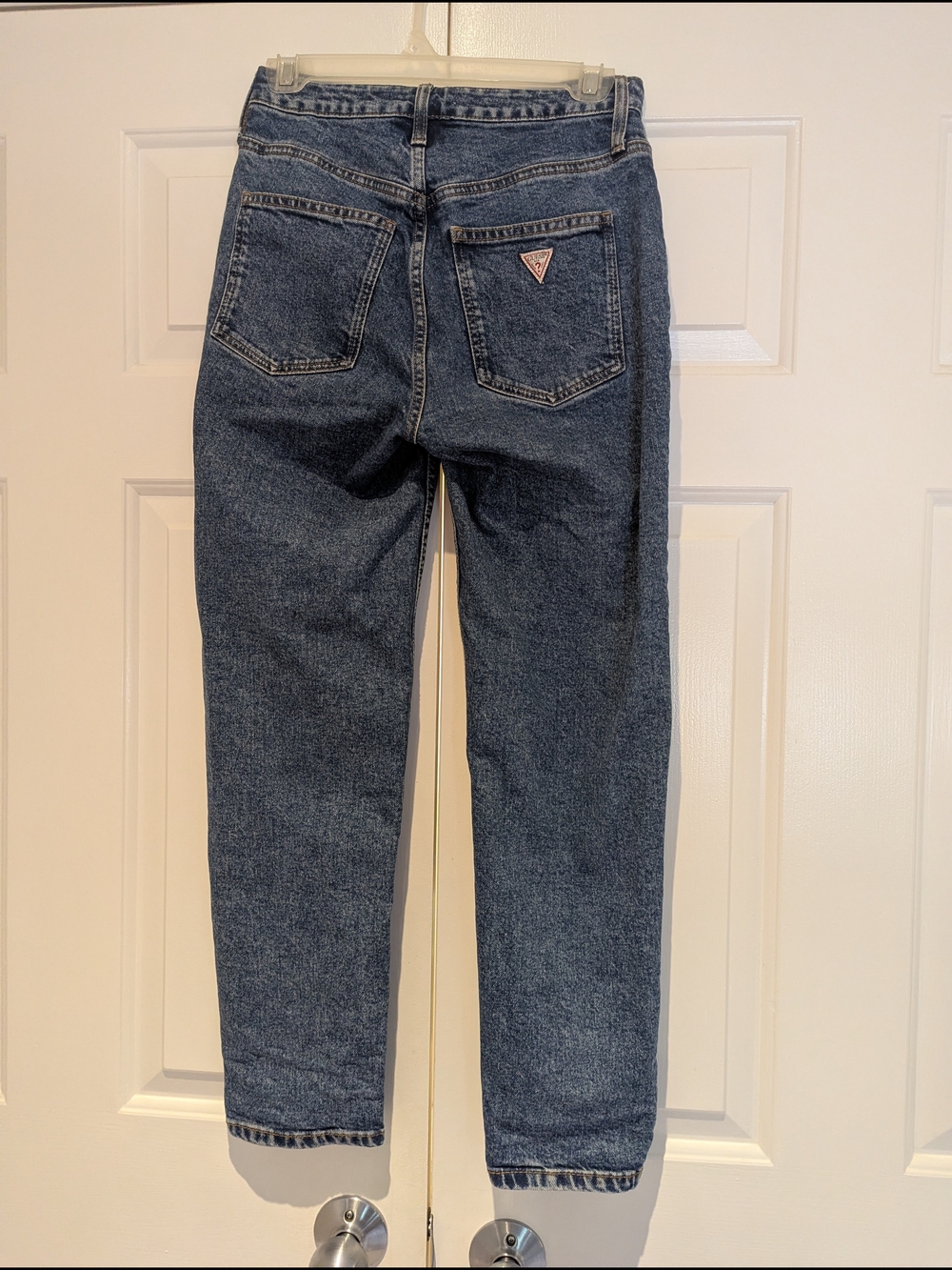 Vintage Guess Womens Straight Leg High Waist Mom Jeans Stonewash Blue 90s 26 - Picture 7 of 15